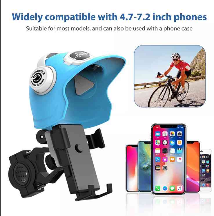 Helmet Style Bike Phone Holder